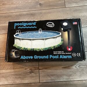 Above pool alarm.